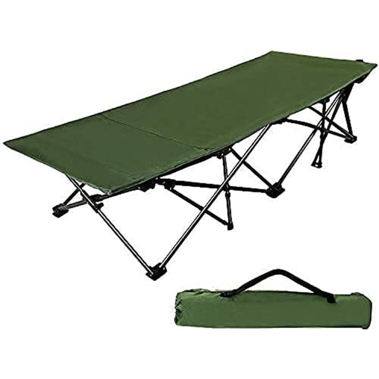 REDCAMP Folding Camping Cot with Mattress Pad for Adults Wayfair